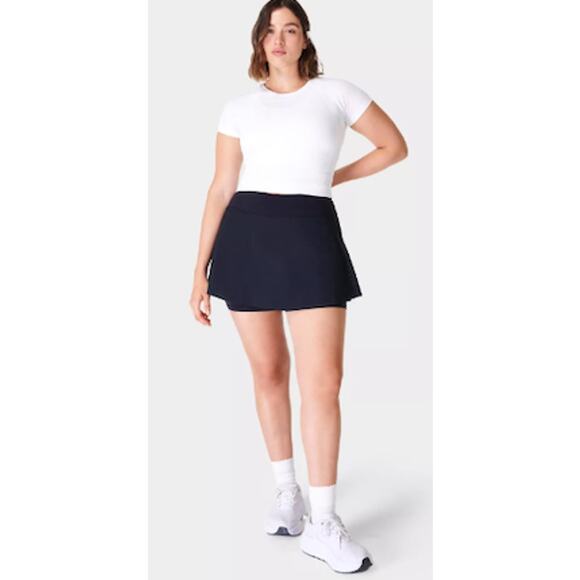 Sweaty Betty Swift Running Skort- Black- Medium - Picture 1 of 9